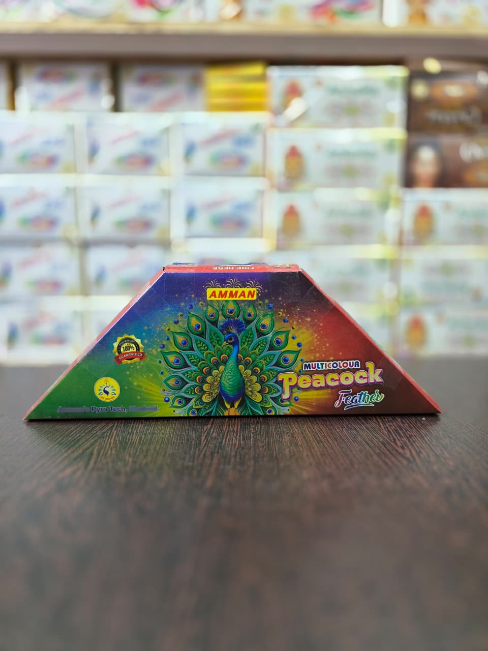 Dancing Peacock (3 Side)